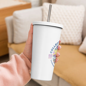 CP Insulated Tumbler with Straw